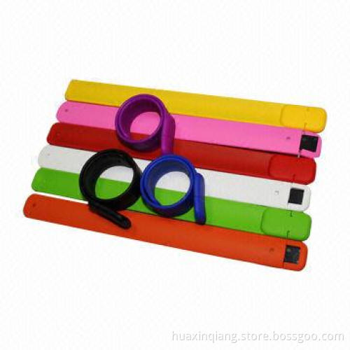 Bracelet USB Flash Drive, 128MB-64GB Capacities, User-defined Color, 5 Years Warranty, USB 2.0